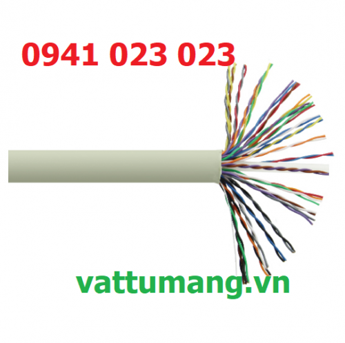 Cáp mạng 100 đôi LS CAT.5 U/UTP copper (UTP-G-C5G-E1VN-M 0.5X0100P/GY)